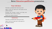 PPT Template For Education Presentation 