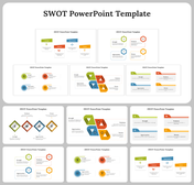 SWOT PowerPoint Presentation and Google Slides Themes