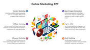 Get Online Marketing PowerPoint And Google Slides Template