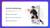 Easy To Use Online Marketing PowerPoint And Google Slides