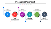 Affordable Infographic Template PowerPoint In Multicolor