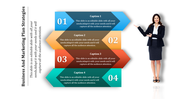 Business and Marketing Plan PPT Template for Strategy