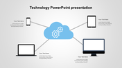 Best Cloud Technology PowerPoint presentation Template 