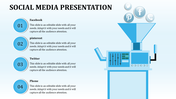 Technology Based Social Media Presentation Template