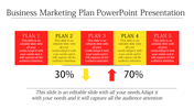 Business Marketing Plan PowerPoint template and Google Slides