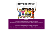 Attractive Education PowerPoint Presentation PPT Slide