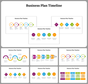 Business Plan Timeline PowerPoint and Google Slides Themes