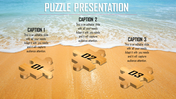 Puzzle PPT Template for Creative Presentation Solutions