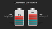 PowerPoint Comparison Slide for Effective Visual Analysis