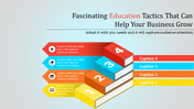 Multicolor PPT Template For Education With Notebooks