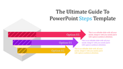 PowerPoint Steps Template with Arrows Presentation Slide