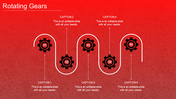 Rotating Gears PowerPoint template and Google Slides Themes