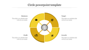 Amazing Colorful Circle PowerPoint Template Presentation