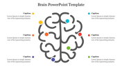 Innovative Brain PowerPoint Template for Presentation