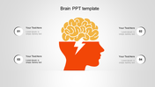 Creative Brain PPT Template and Google Slides Themes