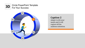 Circle PowerPoint Template for Process Representation