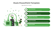 Dynamic Music PowerPoint Template for Engaging Presentations