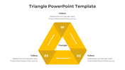 Elegantly Triangle PowerPoint And Google Slides Template