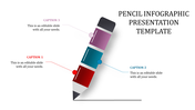 Pencil Infographic Presentation Template and Google Slides