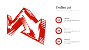  Predesigned Decline PPT And Google Slides Design