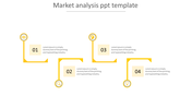 Stunning Business Market Analysis PPT Template Slides