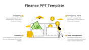 Finance PPT And Google Slides Template With Yellow Color