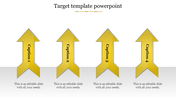 Arrow Target Template PowerPoint and Google Slides Themes