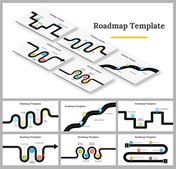 Creative Road Map PowerPoint And Google Slides Templates