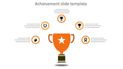 Try Now! Achievement Slide Template Presentation 5-Node