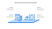 Leave an Everlasting Electricity PowerPoint Template