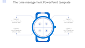 Sterling Time management PowerPoint template presentation