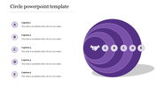 Adorable Circle PowerPoint Template Presentation Slide