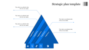 Best Strategic Planning Arrow Diagram PowerPoint Slide