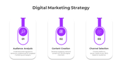 Easy To Customize Digital Marketing Strategy PowerPoint