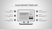 Awesome Sales Report Template Presentation Designs