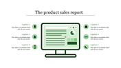 Our Predesigned Sales Report Template Presentation Design