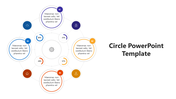 Astounding Circle PowerPoint And oogle Slides Template