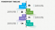 Timeline PowerPoint Template for Detailed Planning