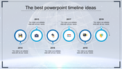 Professional Timeline Design PowerPoint for Business Success