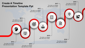 Advanced Timeline Template PPT for Business Development