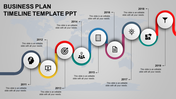 Download timeline template slide PowerPoint for presentation