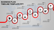 Timeline Template PPT Template for Strategic Planning