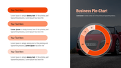 Elegant PowerPoint Pie Chart Template Presentation