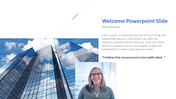 Impressive Welcome PowerPoint Template and Google Slides