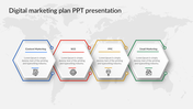 Best Digital Marketing Plan PPT Presentation Template