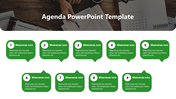 Get Corporate Agenda PowerPoint And Google Slides Template