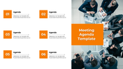 Easy To Editable Meeting Agenda Slide PPT And Google Slides