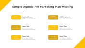 Agenda For Marketing Plan Meeting PPT And Google Slides