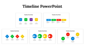 PPT Timeline Presentation Slide Template Free Download