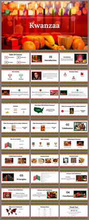 Kwanzaa PowerPoint Presentation and Google Slides Templates